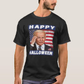 Funny Joe Biden Happy Halloween 4e juli Indepe T-shirt (Voorkant)