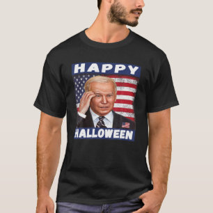 Funny Joe Biden Happy Halloween 4e juli Indepe T-shirt