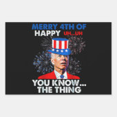 Funny Joe Biden Inpakpapier Vel (Voorkant)