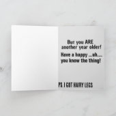 FUNNY JOE BIDEN, je bent niet zwart! BIRTHDAY-KAAR Kaart (Binnen)