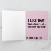 FUNNY JOE BIDEN, je ziet er zo jong uit op BIRTHDA Kaart (Binnen)