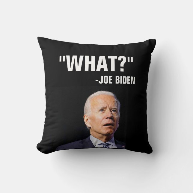 FUNNY JOE BIDEN KUSSENS (Voorkant)