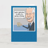 Funny Joe Biden No Malarkey Birthday Kaart (Voorkant)