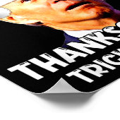 Funny Joe Biden Santa Hat Merry Thanksgiving Chris Poster (Hoek)