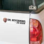 FUNNY JOE BIDEN SENILE BUMPERSTICKERS (Op Truck)