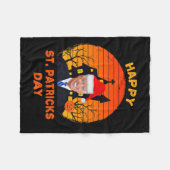 Funny Joe Biden St Patrick KerstJoe Biden Hal Fleece Deken (Voorkant (Horizontaal))