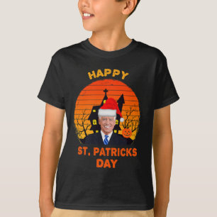 Funny Joe Biden St Patrick KerstJoe Biden Hal T-shirt