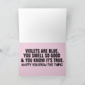 FUNNY JOE BIDEN VALENTIJNSDAG CARDS KAART (Binnen)