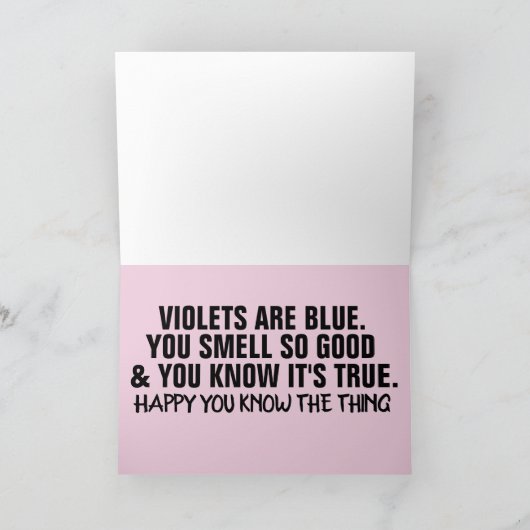 FUNNY JOE BIDEN VALENTIJNSDAG CARDS KAART (Binnen)