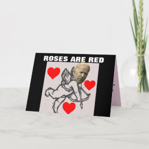 FUNNY JOE BIDEN VALENTIJNSDAG CARDS KAART
