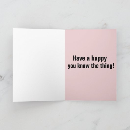 FUNNY JOE BIDEN VALENTIJNSDAG POOP CARD KAART (Binnen)