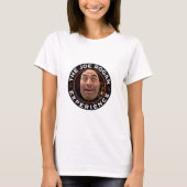Funny Joe Rogan Podcast Logo T-shirt (Voorkant)