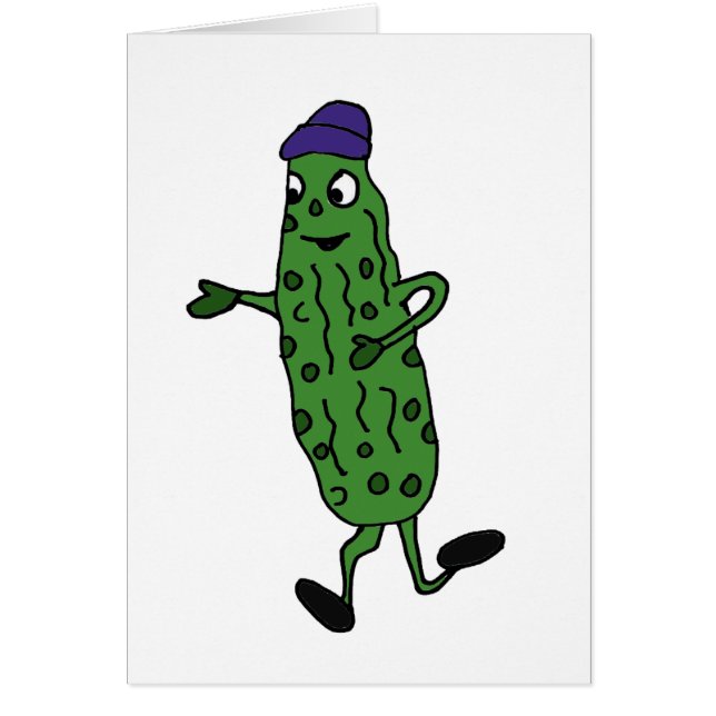 Funny Jogging Pickle (Voorkant)