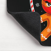 Funny Joke Never Catch I'm Ninjabread Xmas Gingerb Muismat (Hoek)