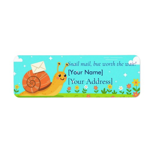 Funny Joke Return Address Labels (Voorkant)