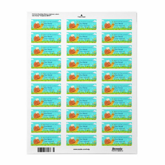 Funny Joke Return Address Labels (Full Sheet)