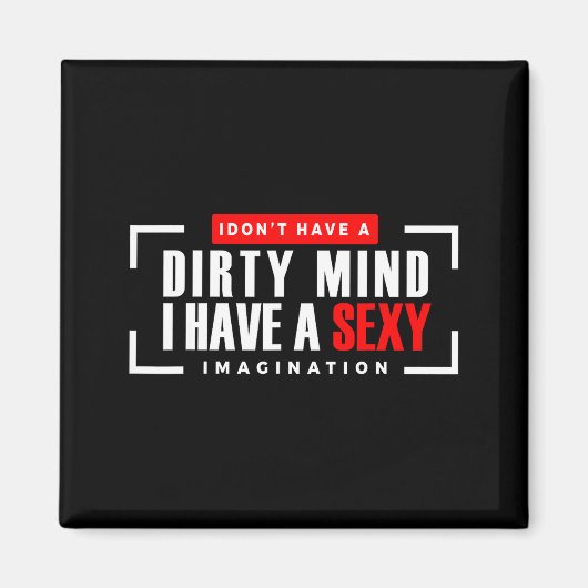 Funny Jokes Saying Men Women Novelty Apparel I Don Magneet (Voorkant)