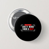 Funny Jokes Saying Men Women Novelty Apparel I Don Ronde Button 5,7 Cm (Voorkant /achterkant)