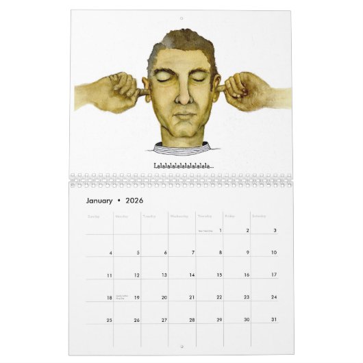 Funny Jongens en Gals Kalender (Jan 2026)