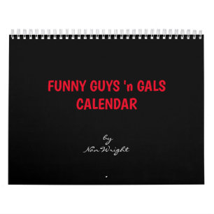 Funny Jongens en Gals Kalender