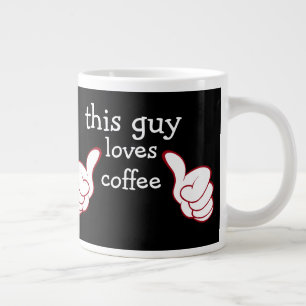 Funny Jongens Jumbo Coffee Cup Grote Koffiekop