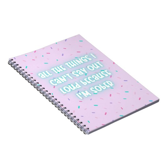 Funny Journal for Sobriety Notitieboek (Rechterzijde)