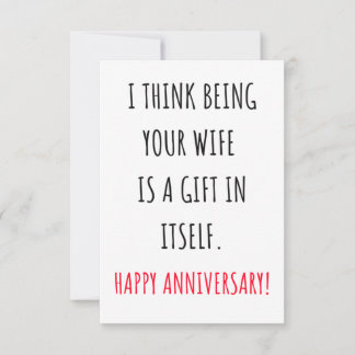 Funny Jubileum cadeaus en kaart voor man en vrouw.