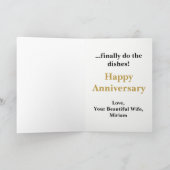 Funny Jubileum Card Kaart (Binnen)