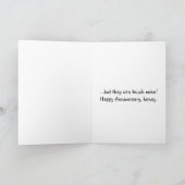 Funny Jubileum Card Kaart (Binnen)