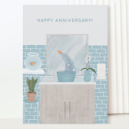 Funny Jubileum Card Kaart