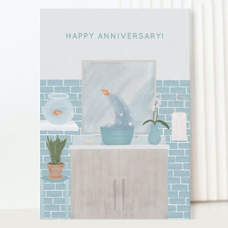 Funny Jubileum Card Kaart