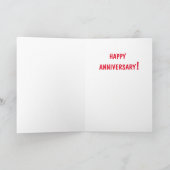 Funny Jubileum Card Kaart (Binnen)