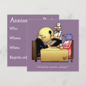 Funny Jubileum Humor Party Kaart (Voorkant / Achterkant)