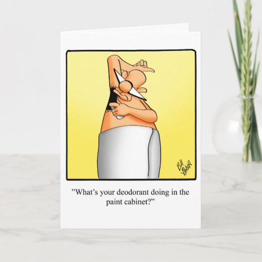 Funny Jubileum Humor Wenskaart Kaart (Voorkant)