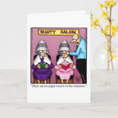 Funny Jubileum Humor Wenskaart Kaart (Gele Bloem)