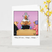 Funny Jubileum Humor Wenskaart Kaart (Gele Bloem)