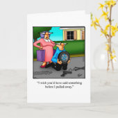 Funny Jubileum Humor Wenskaart voor hem Kaart (Gele Bloem)