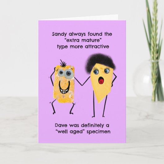 Funny Jubileum Kaart (Voorkant)