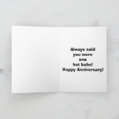 Funny Jubileum Kaart voor haar (Binnen)