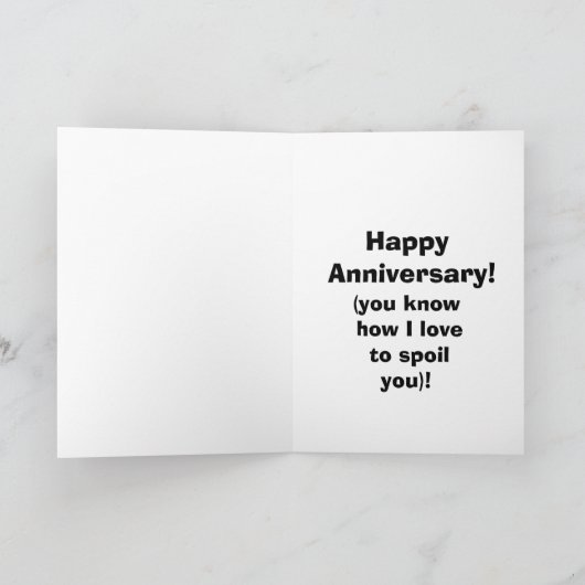 Funny Jubileum Kaart voor zijn spectickles (Binnen)