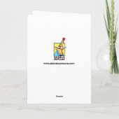 Funny Jubileum Kaart voor zijn spectickles (Achterkant)