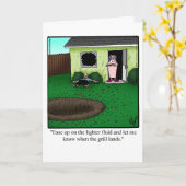 Funny Jubileum Kaart voor zijn spectickles (Gele Bloem)