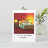 Funny Jubileum Party Invitation Kaart (Staand voorkant)