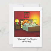 Funny Jubileum Party Invitation Kaart (Voorkant)