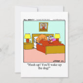 Funny Jubileum Party Invitation Kaart (Voorkant)