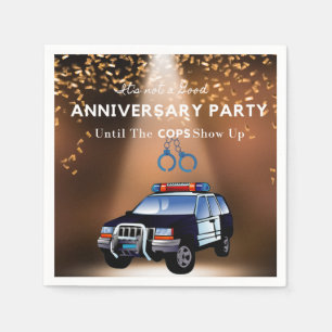 Funny Jubileum Party to the Cops Show up Servet