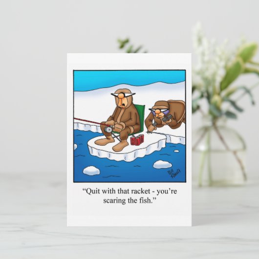 Funny Jubileum Party-uitnodigingen Kaart (Staand voorkant)