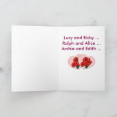 Funny Jubileum Wenskaart Kaart (Binnen)