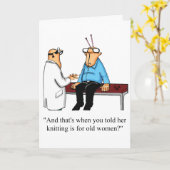 Funny Jubileum Wenskaart Kaart (Gele Bloem)