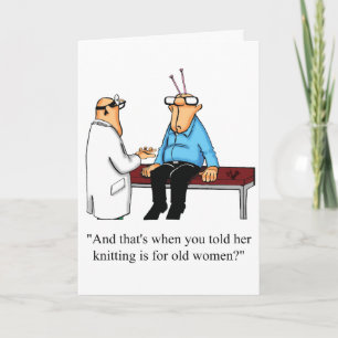 Funny Jubileum Wenskaart Kaart